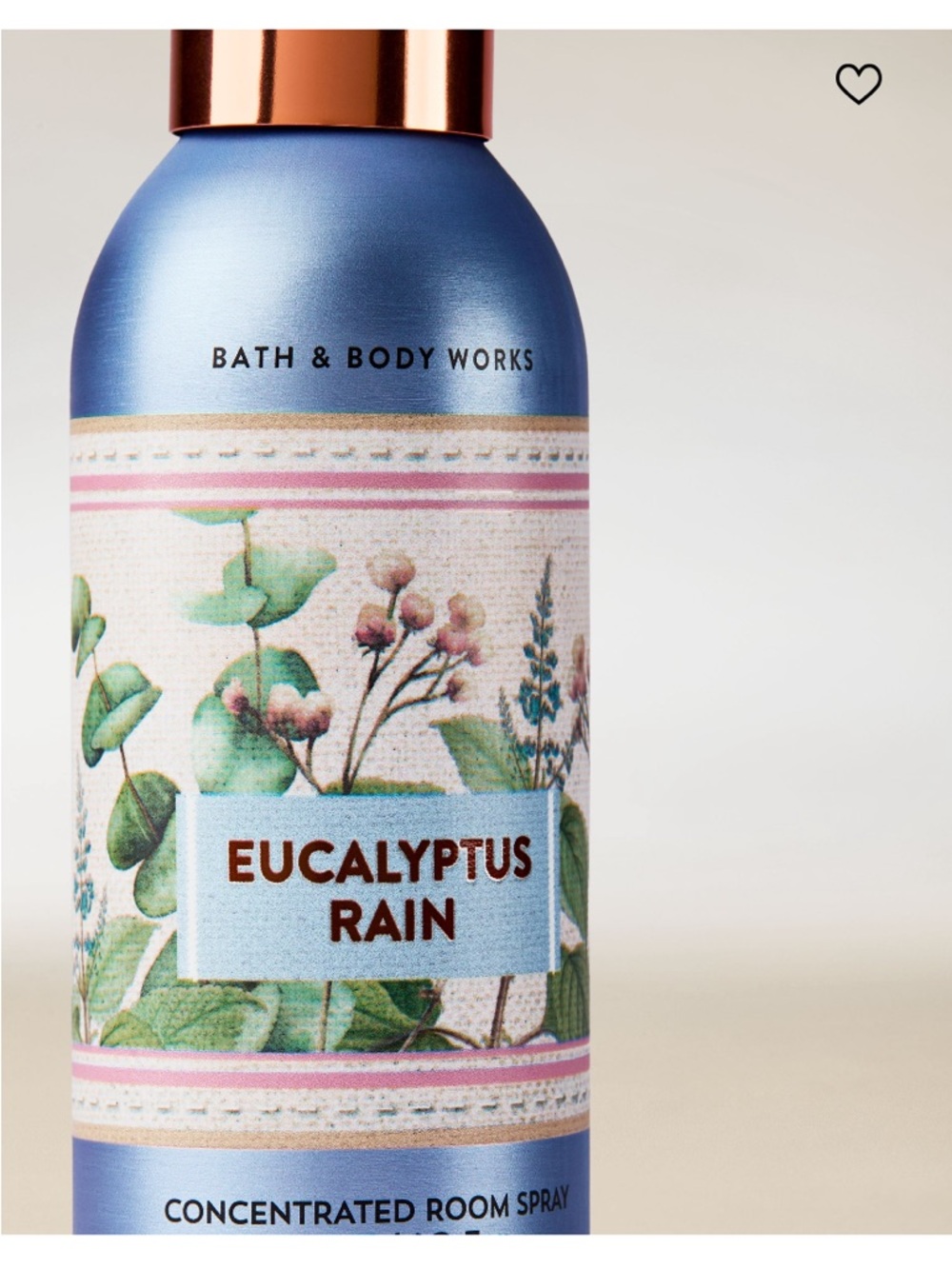 2) EUCALYPTUS RAIN Concentrated Room Sprays, each 1.5 oz / 42.5 g, B&BW/WB, NWT - Picture 8 of 8